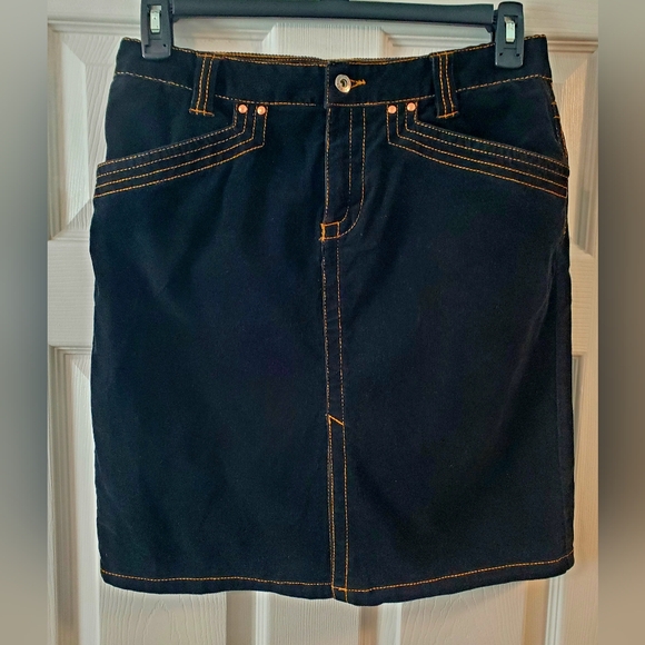 Tommy Hilfiger Dresses & Skirts - Black Corduroy Mini Skirt